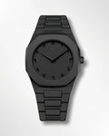 Stainless Steel Black Aura Arabic Watch